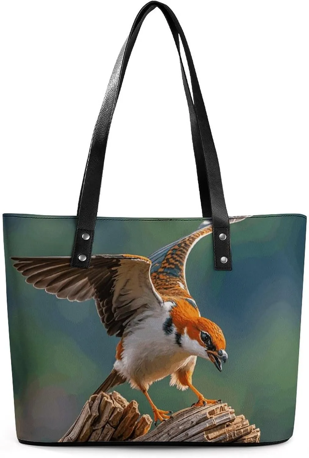 Tote Bag for Women Hunting Flying Wild Handbags Aesthetic Tote Fashion Shoulder Bags for Beach Work Travel