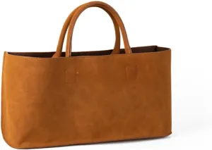Tote Bags for Women Large Capacity Suede Handbag Solid Top Handle Office Commuting Tote Handbag