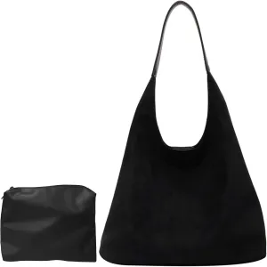 Tote Bags for Women Suede Handbag Work Slouchy Bag Shoulder Hobo Bag Office Tote Handbag