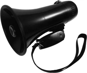 Toyvian Handheld Megaphone Speaker for Cheerleading Events Loud Bullhorn with Recording Battery Operated Portable Sound System for Sports Outdoor Activities