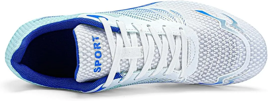 Track and Field Shoes for Men Women 8 Spikes Boys and Girls Kids Running Racing Shoes