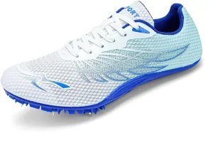 Track and Field Shoes for Men Women 8 Spikes Boys and Girls Kids Running Racing Shoes