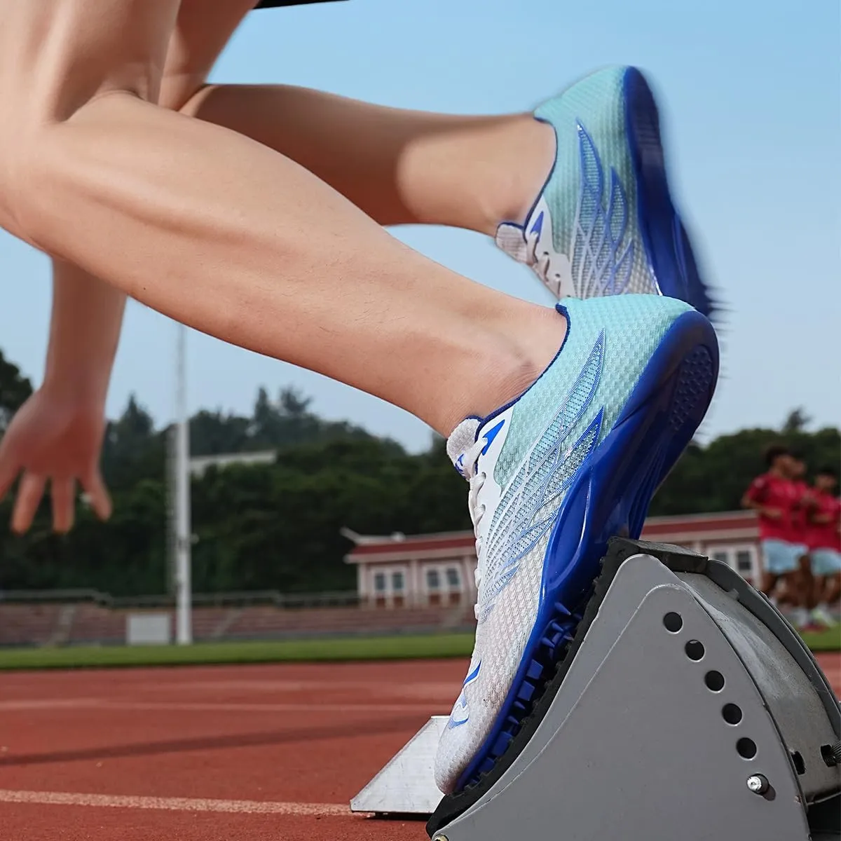 Track and Field Shoes for Men Women 8 Spikes Boys and Girls Kids Running Racing Shoes