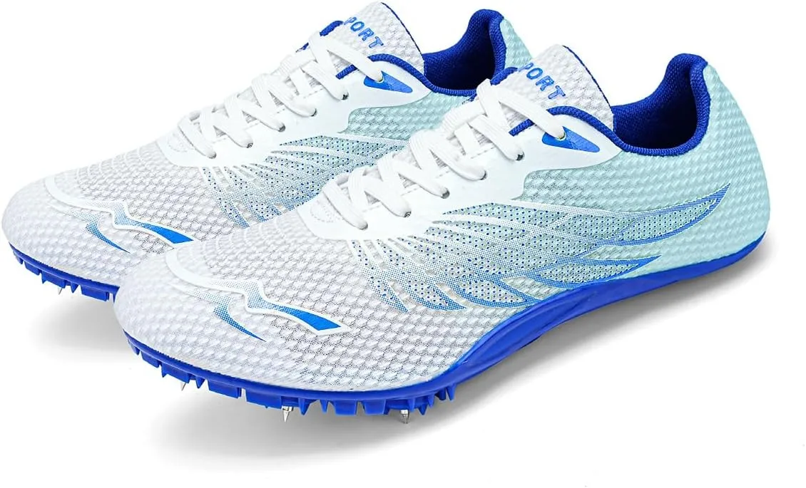 Track and Field Shoes for Men Women 8 Spikes Boys and Girls Kids Running Racing Shoes