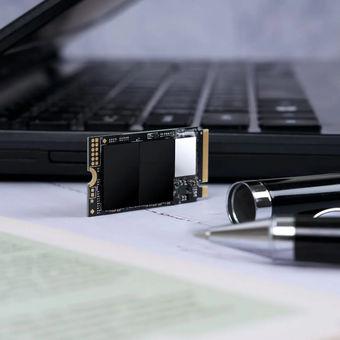 Transcend 512GB M.2 2242 PCIe Gen4x4 SSD, Compatible with Ultra-Thin Laptops, Dram-Less Low Power, Up to 5000MB/s, TLC - TS512GMTE410S