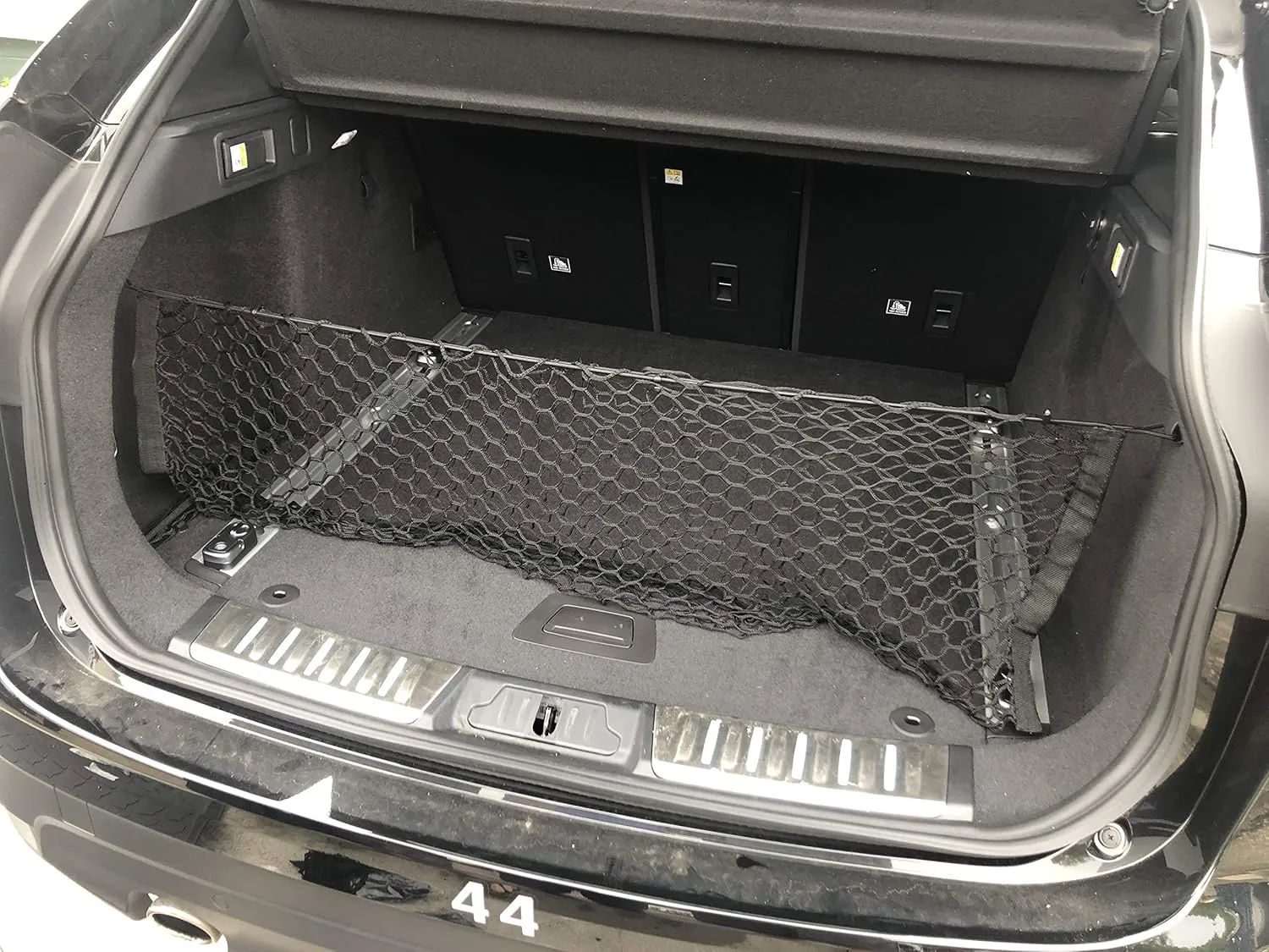 Trunk Envelope Style Mesh Cargo Net for Jaguar F Pace S SVR 2017-2025 - Car Accessories - Premium Trunk Organizers and Storage - Vehicle Carrier Organizer for Jaguar F-Pace