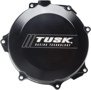 Tusk Impact Billet Clutch Cover Black Compatible with Kawasaki KX450F 2006-2015
