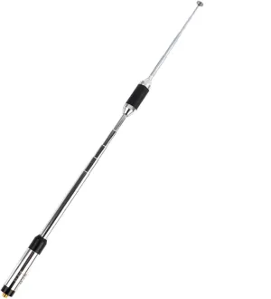 TWAYRDIO RH770 SMA-Female Telescopic Handheld Ham Radio Antenna 2m 70cm VHF UHF Replacement Extendable Antenna High Gain fit Kenwood TK-360 TK-370 TK-3200 Walkie Talkie