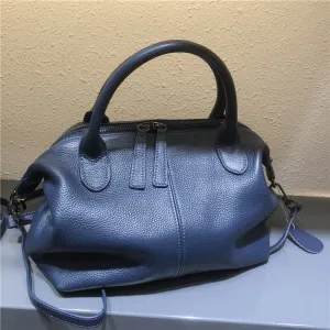 Ulla Genuine Leather Boston Bowling Bags - 7 Colors