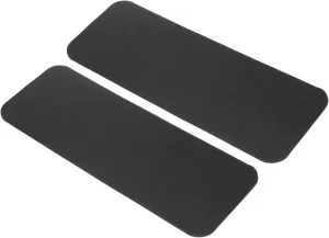 uxcell 2Pcs Felt Base Shaper, 13.8x5 Inch Rectangle Bag Bottom Shaper Pad Bag Cushion Base Purse Liner Board Insert Arc Corner for Handbags Tote Crossbody Bag Backpack, Black
