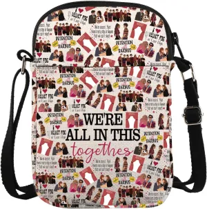 VAMSII High School Inspired Musical Crossbody Bag Musical Merchandise Gift East High Drama Dept Gift