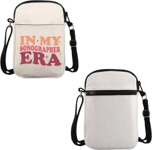VAMSII Sonography Tech Gift Future Sonographer Crossbody Bag Ultrasound Tech Travel Bag Radiology Stu-dent Graduation Gift