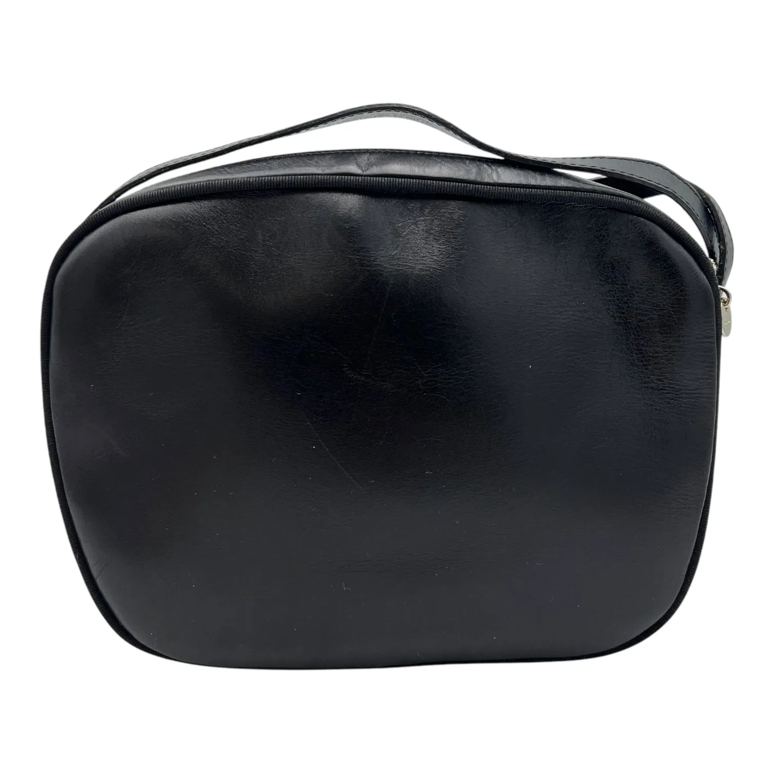 Vara Bow Crossbody Bag Black in Calfskin, Gold hardware
