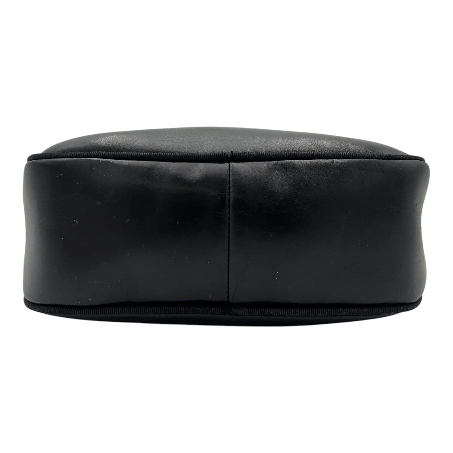 Vara Bow Crossbody Bag Black in Calfskin, Gold hardware