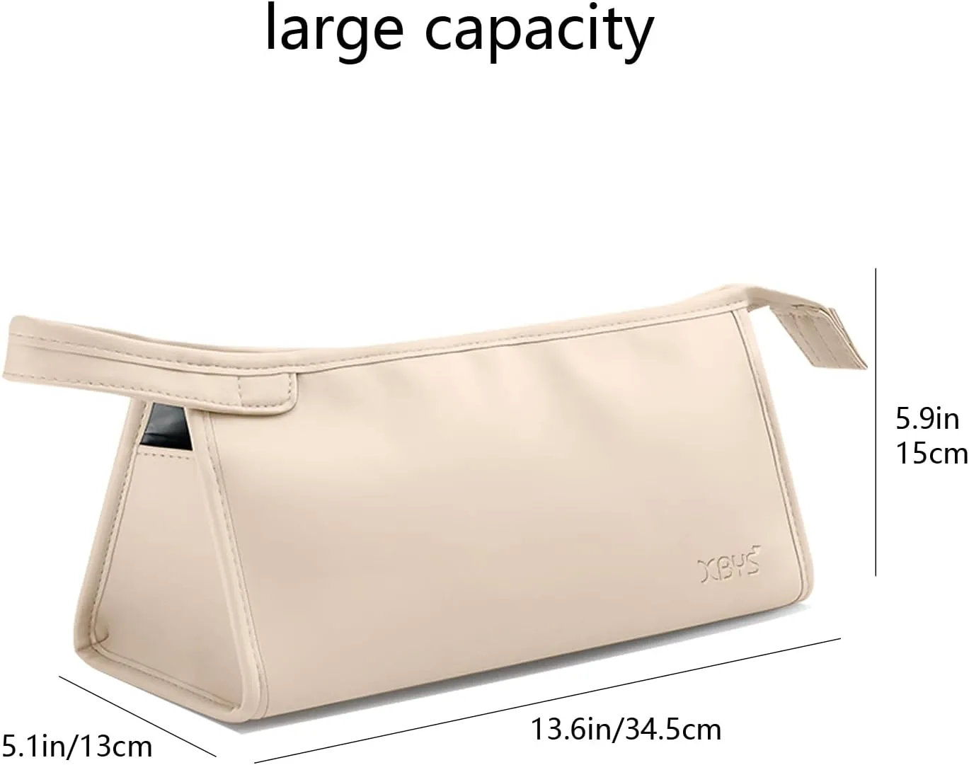 Veki PU Leather Travel Case for Airwrap Styler, Portable Travel Storage Bag for Shark Flexstyle Air Styling & Drying System, Waterproof Carrying Case Organizer Airwrap Styler and Attachments