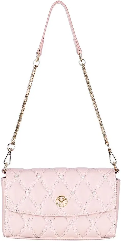 VICTORIA HYDE Quilted Purse Clutch Handbag for Women Leather Crossbody Bag Travel Pearl Envelope Bag