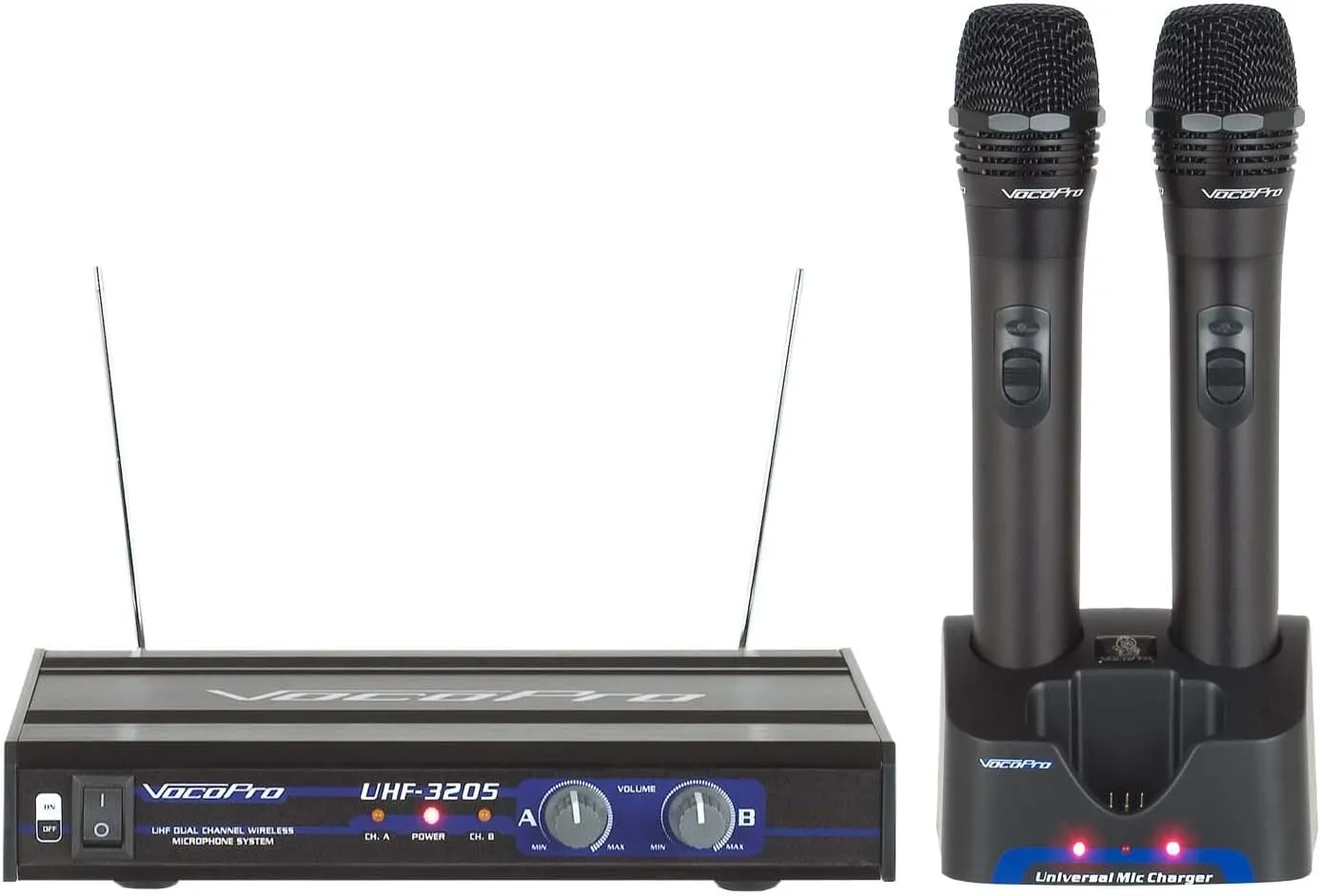 VOCOPRO, 2, Black, (9E,9F) (UHF-3205-9)