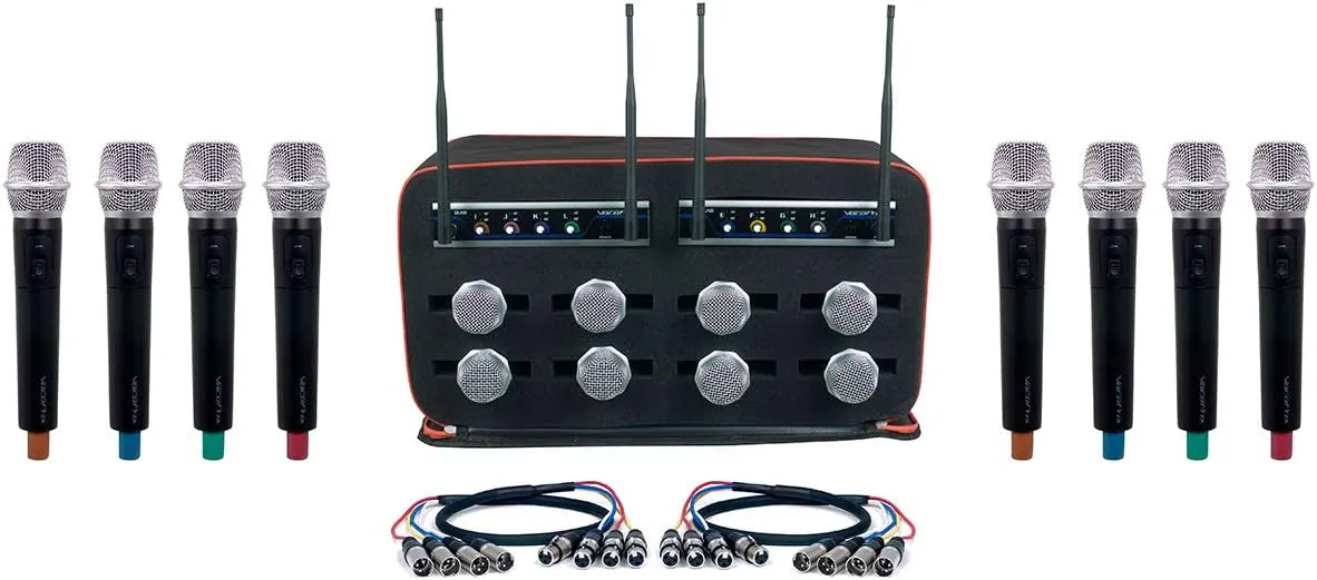 VocoPro MIB-QUAD-8H - 8 Channel Wireless Handhel