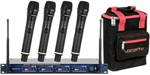 VocoPro Professional Rechargeable 4-Channel UHF