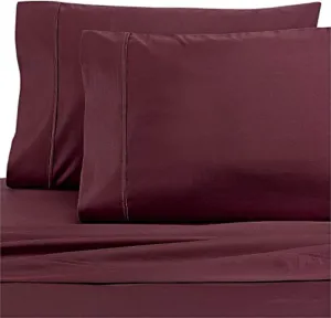 Wamsutta Dream Zone 1000-Thread-Count PimaCott King Sheet Set in Mauve Burgundy