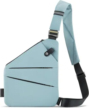 WANDER PLUS® Anti Theft Crossbody Travel Bag for Women Men, Multi-Pocket Crossbody Bag, Slim Sling Bag with Adjustable Strap
