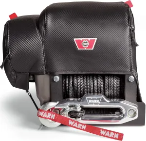WARN 102643 Stealth Series Winch Cover, Fits: M8274