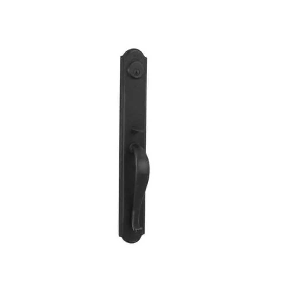 Weslock 07680-2-002D Wiltshire Exterior Active Handleset Black Finish