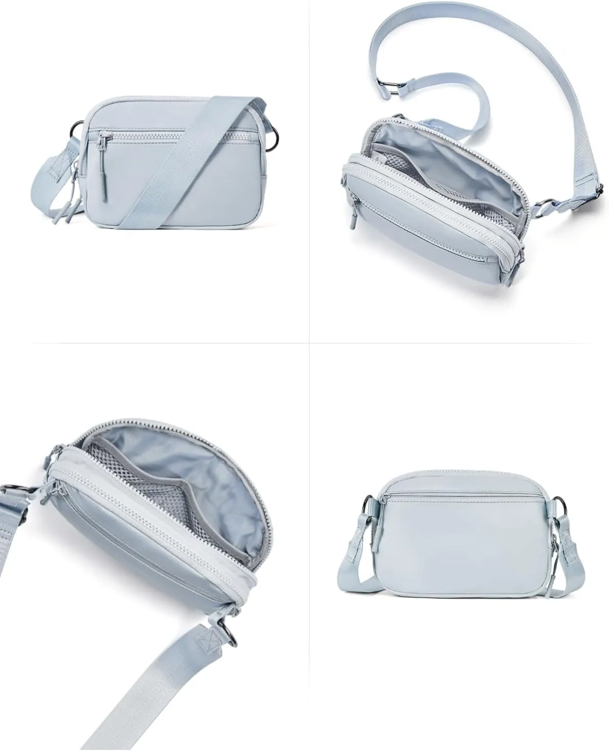 WESTBRONCO Small Crossbody Bags for Women Nylon with Adjustable Strap, Mini Crossbody Purse, Shoulder Bag Traveling Workout