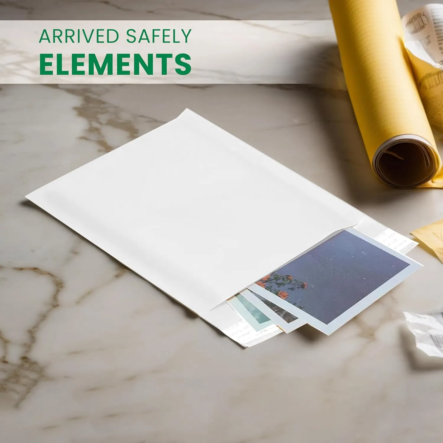 White Kraft Large Bubble Mailers 9.5 x14.5 Inch #4 | Self Seal Padded Envelopes Air Cushioned Bubble Mailer | Usable Size 9.5x13 Inch | Lightweight Mailing Shipping Bags for Books | 100 Pack Bulk