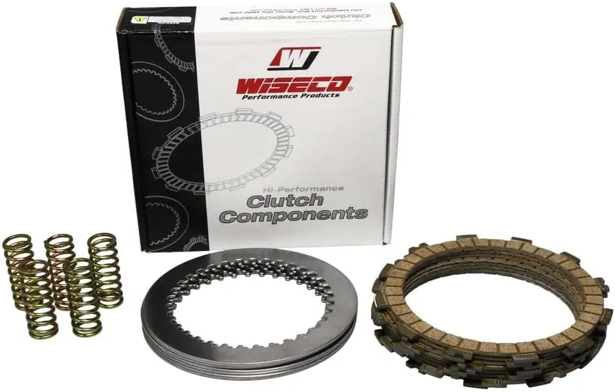 Wiseco Clutch Plate Kit - 7 Steel Clutch Basket