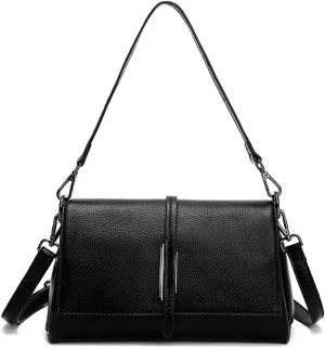 Women Genuine Leather Shoulder Bags Classic Crossbody Purses for Lady Handbag