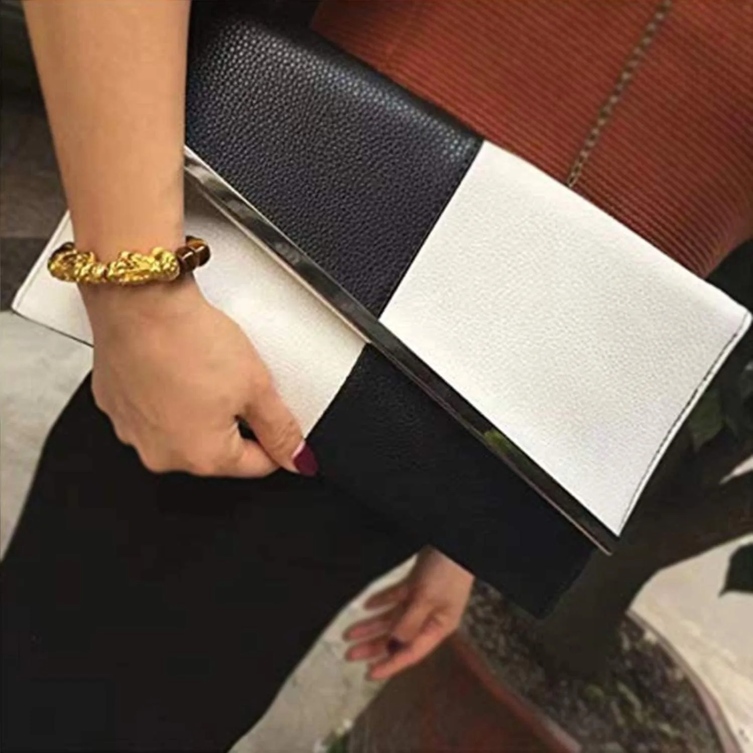 Women Glistening Evening Clutch Bags Sequin Envelope Handbag