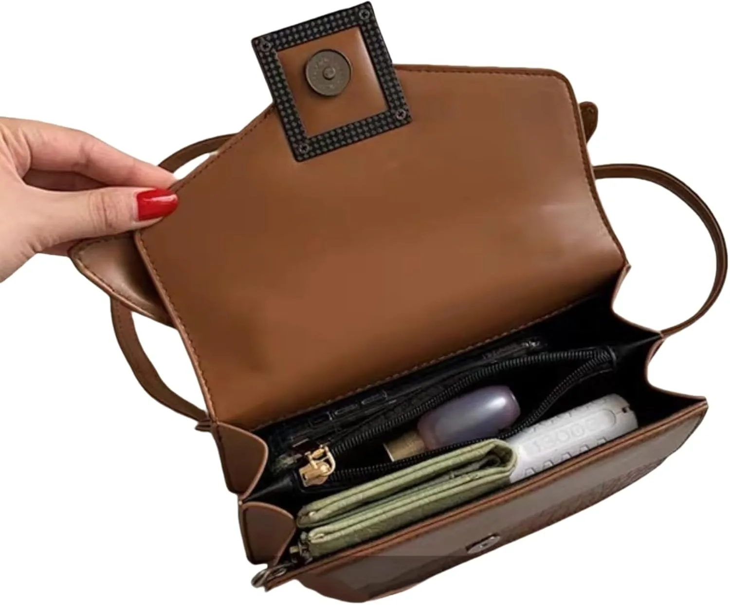 Women Vegan Leather Evening Handbag Crocodile Pattern Handle Clutch Purse Cross Body Envelope Bag