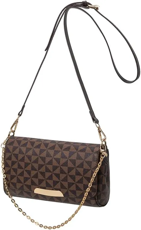 Women's Crossbody Bags Fashion Chain Bags Classic Casual Clutches Envelope Shoulder Bags PU Women's Messenger Bags