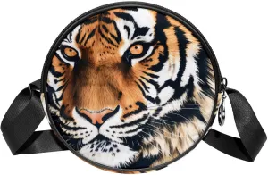 Women's Crossbody Handbags, Travel Purse, Cross Body Bag, animal tiger