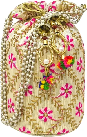 Women's Ethnic Potli Bag | Potli Pouch Purse