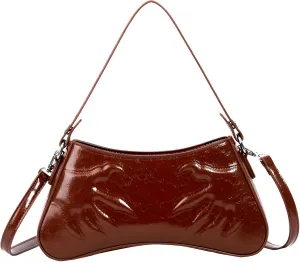 Women's Shoulder Handbags Trendy Leather Hobo Crossbody Bag Shoulder Purse Designer Bag For Women with 2 PCS Adjustable Strap