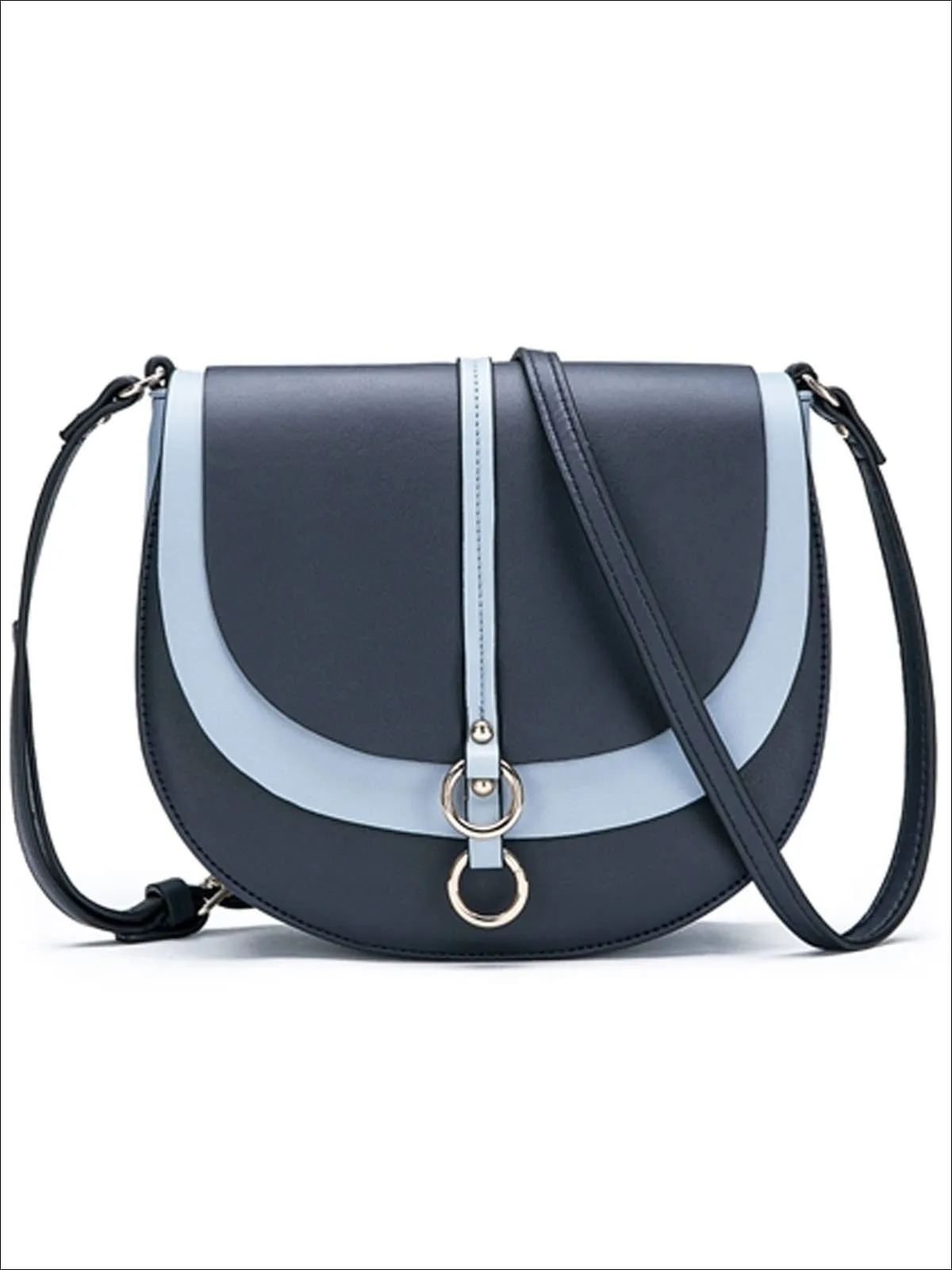 Women's Synthetic Leather & Suede Shoulder Bag