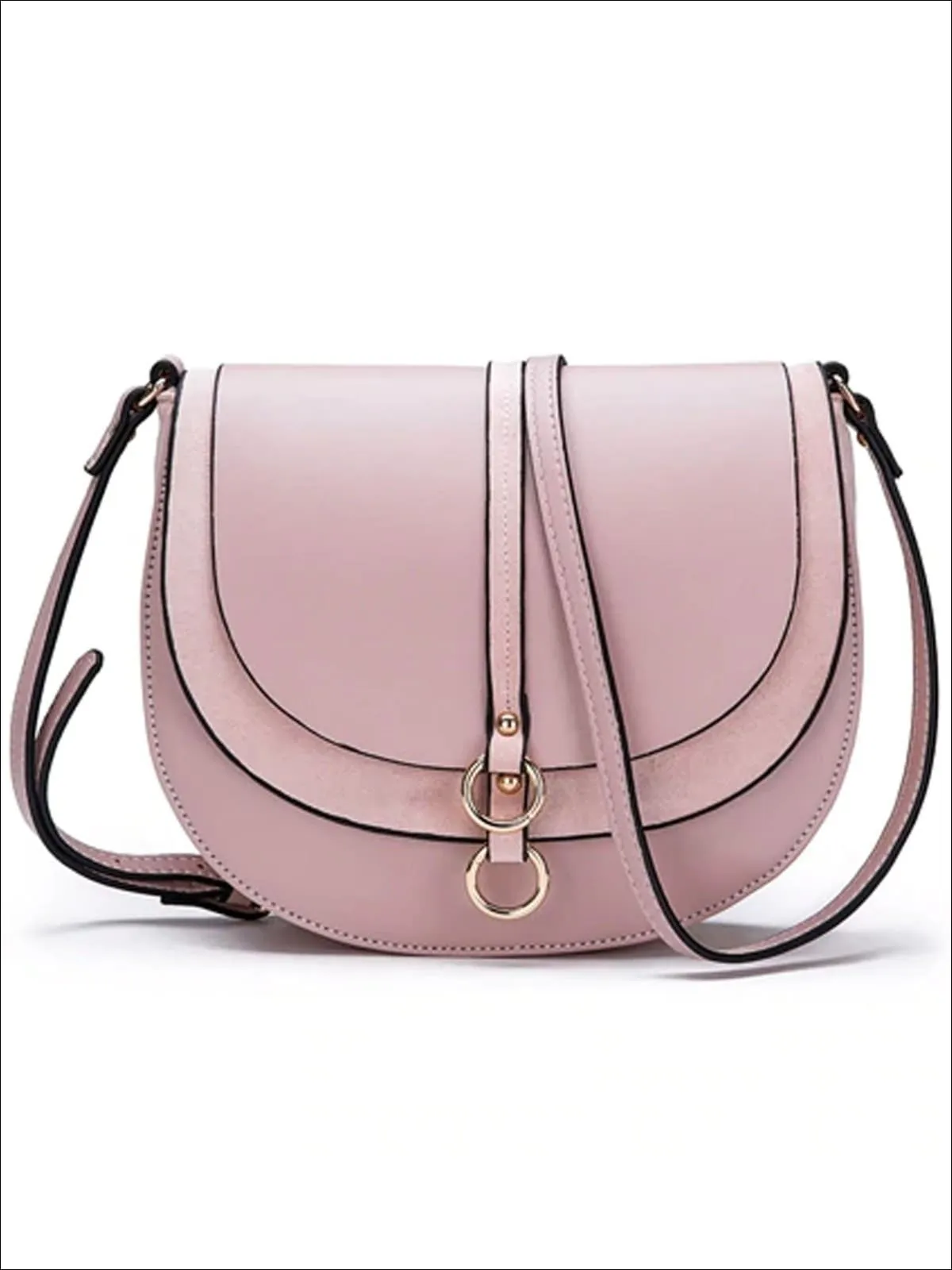 Women's Synthetic Leather & Suede Shoulder Bag