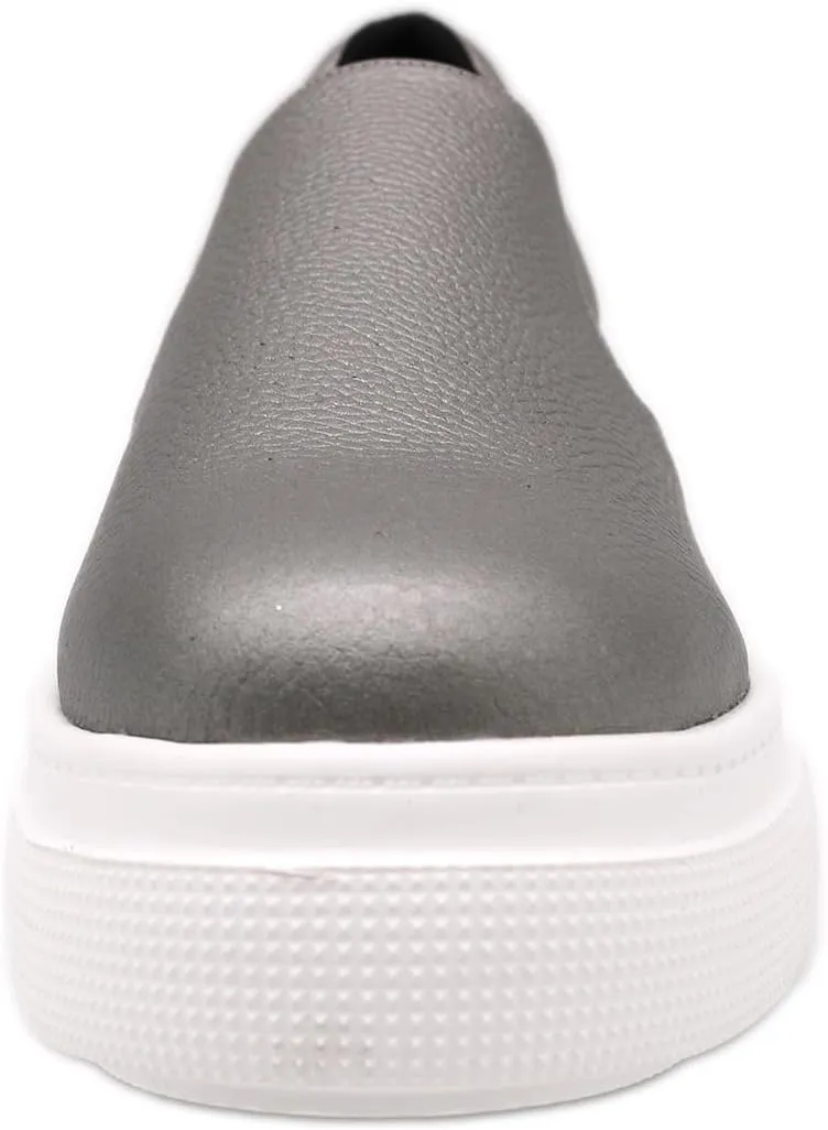 Women's Walking 74224821, Cowhide Leather, Thick Sole, Slip-On, Lightweight, Made in Japan