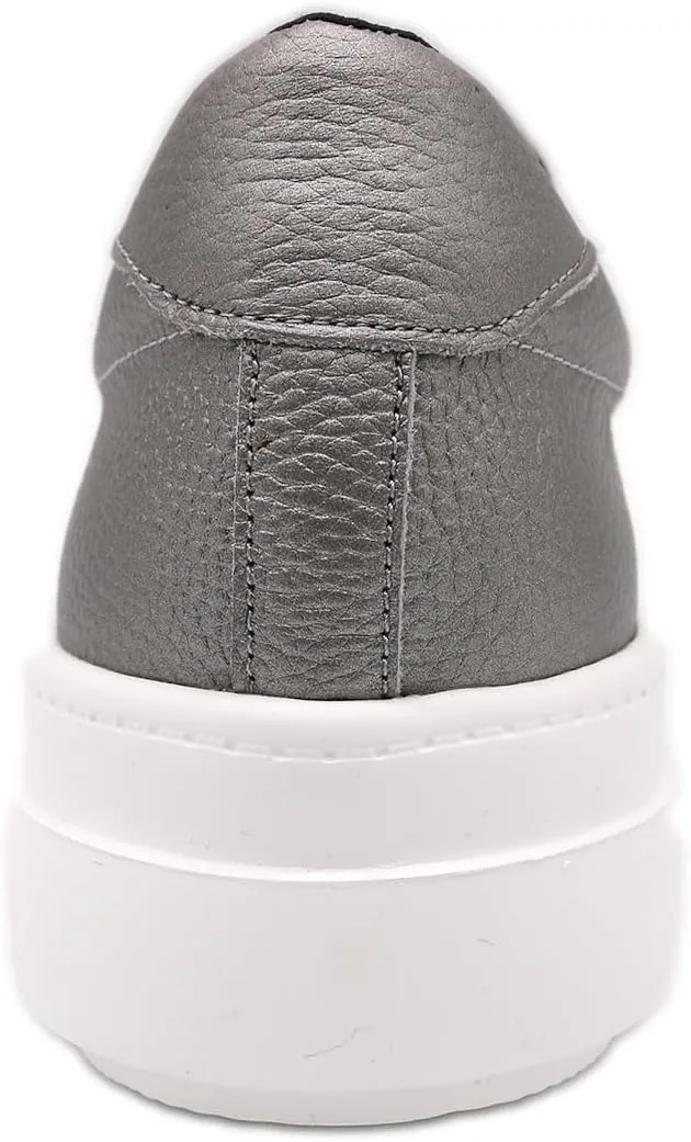 Women's Walking 74224821, Cowhide Leather, Thick Sole, Slip-On, Lightweight, Made in Japan