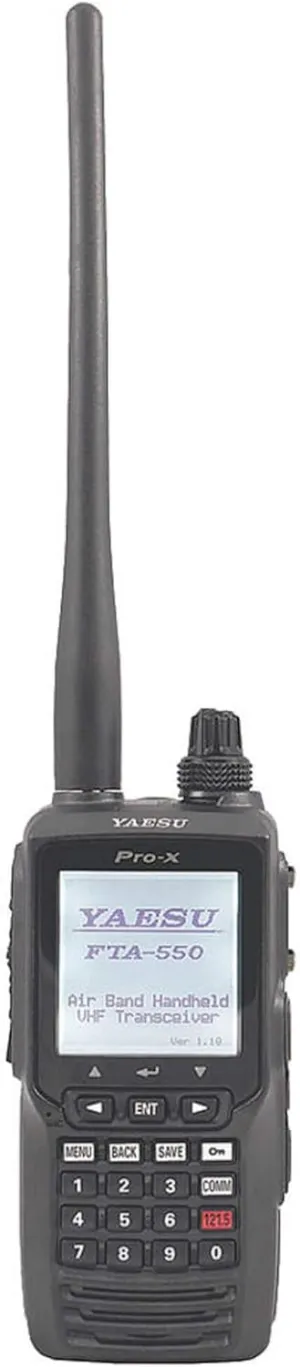 Yaesu FTA550 Handheld VHF Transceiver