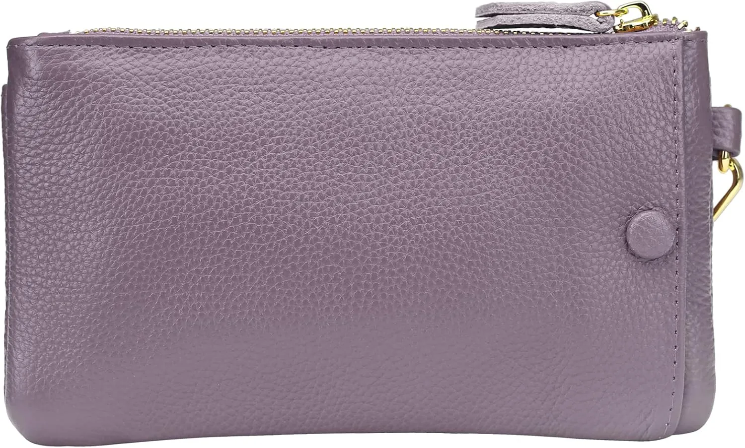 YALUXE Women's Genuine Leather Wristlet Handbags Envelope Style Cell Phone Purse Card Holder Clutch Wallet