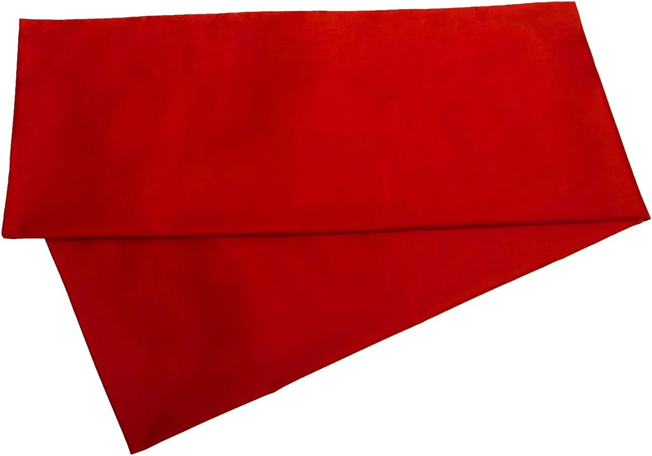 YAROO Body Pillow Cover 21x54,Long Pillow Case -Envelope Closure,400 Thread Count,100% Cotton,Only Cover No Insert,Body Pillowcase-Red