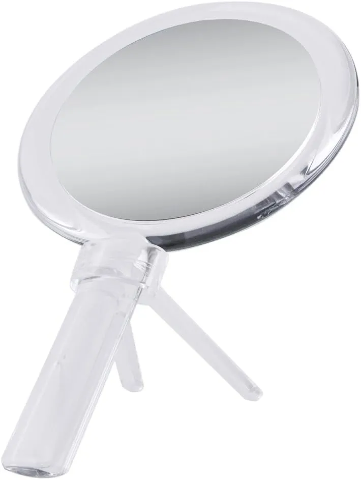 Zadro Acrylic Hand Mirror with 1X - 5X Magnification, Acrylic Finish, 7 Inch