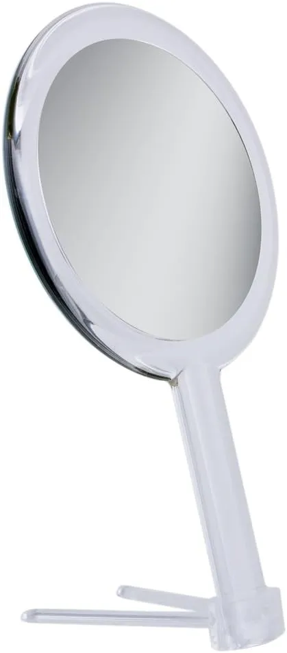 Zadro Acrylic Hand Mirror with 1X - 5X Magnification, Acrylic Finish, 7 Inch