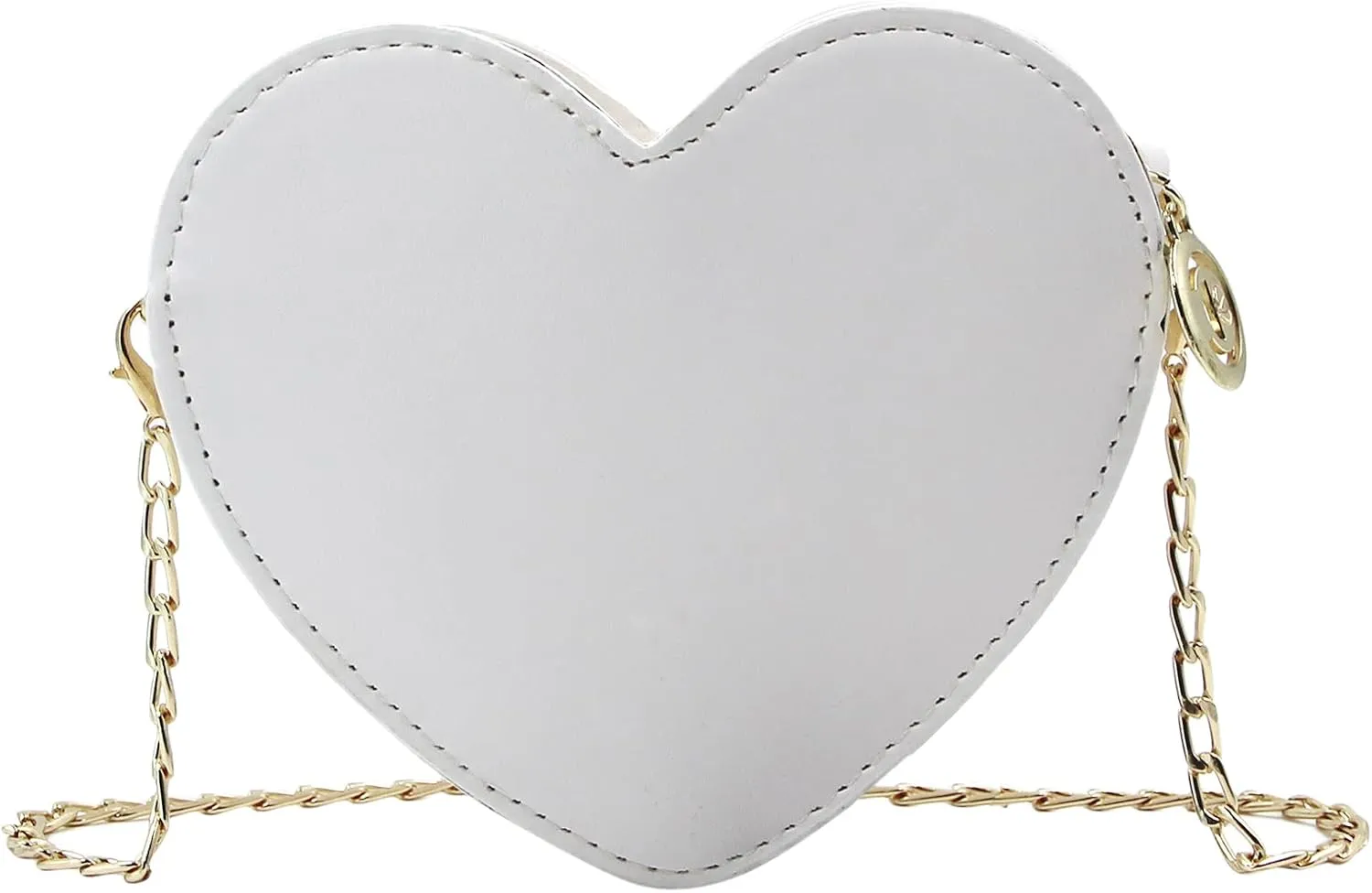 ZGMYC Cute Heart-shaped Crossbody Purse Bowknot Shoulder Bag Satchel for Little Girls Toddlers