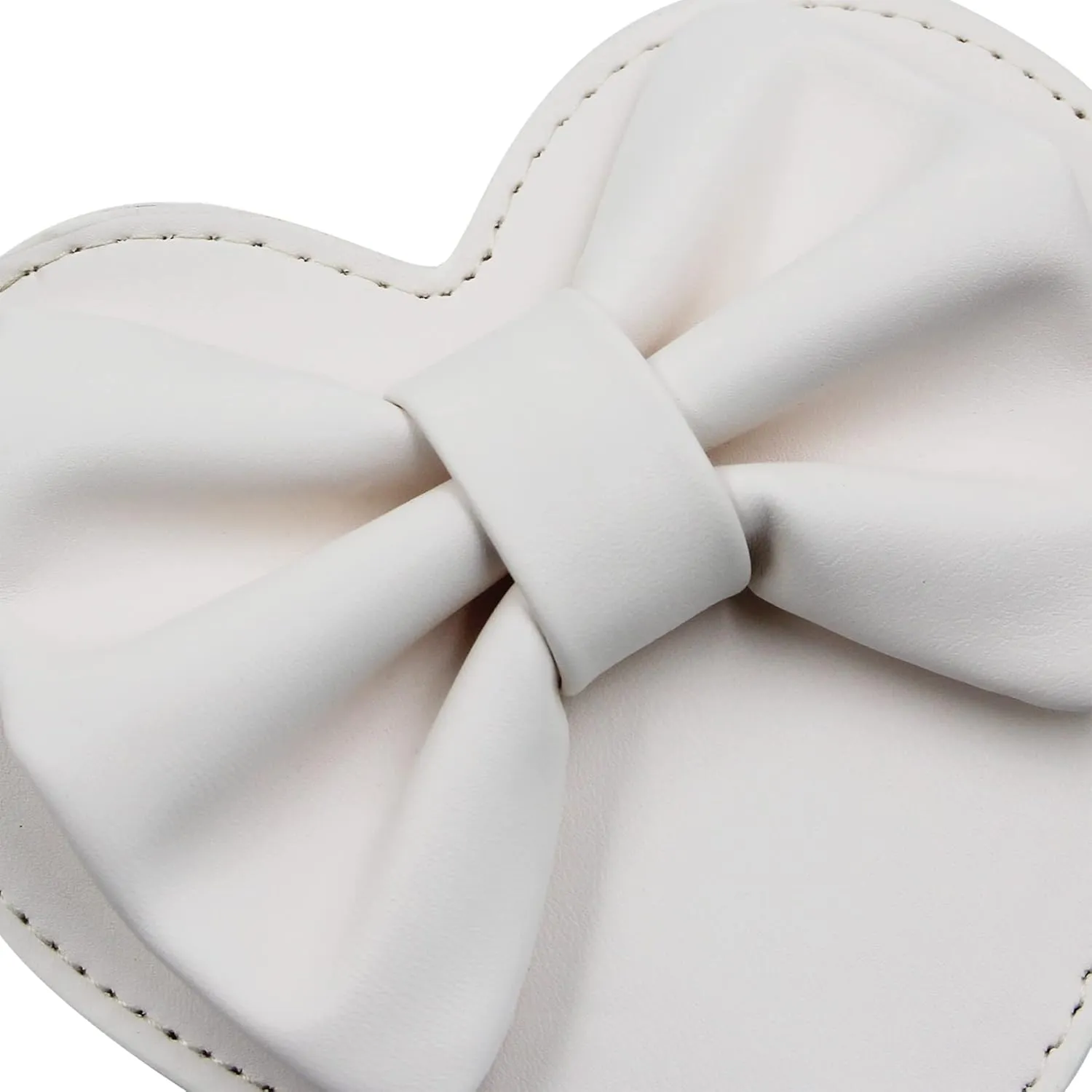 ZGMYC Cute Heart-shaped Crossbody Purse Bowknot Shoulder Bag Satchel for Little Girls Toddlers