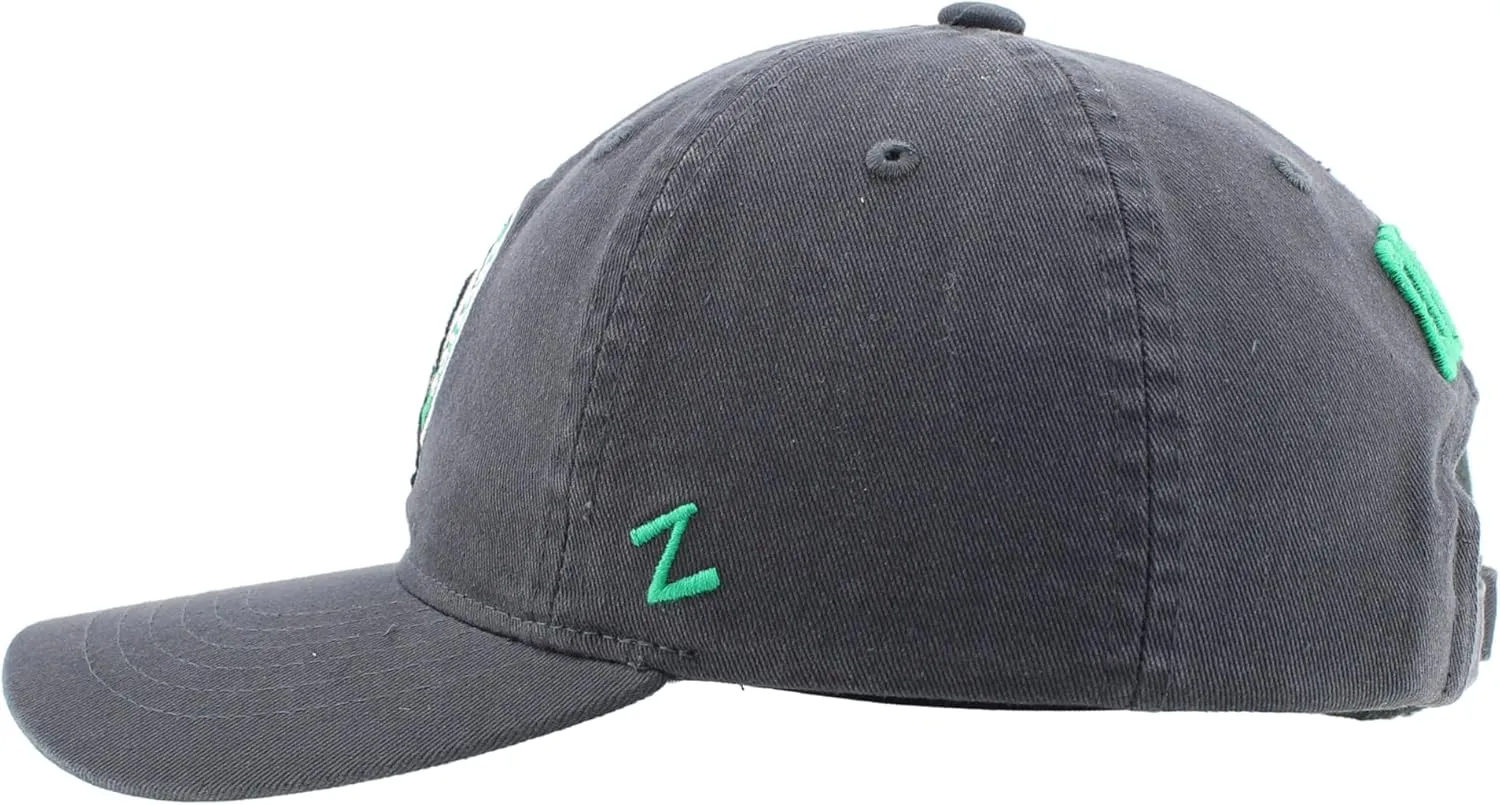 ZHATS NBA Officially Licensed Adjustable Hat Scholarship Icon Charcoal