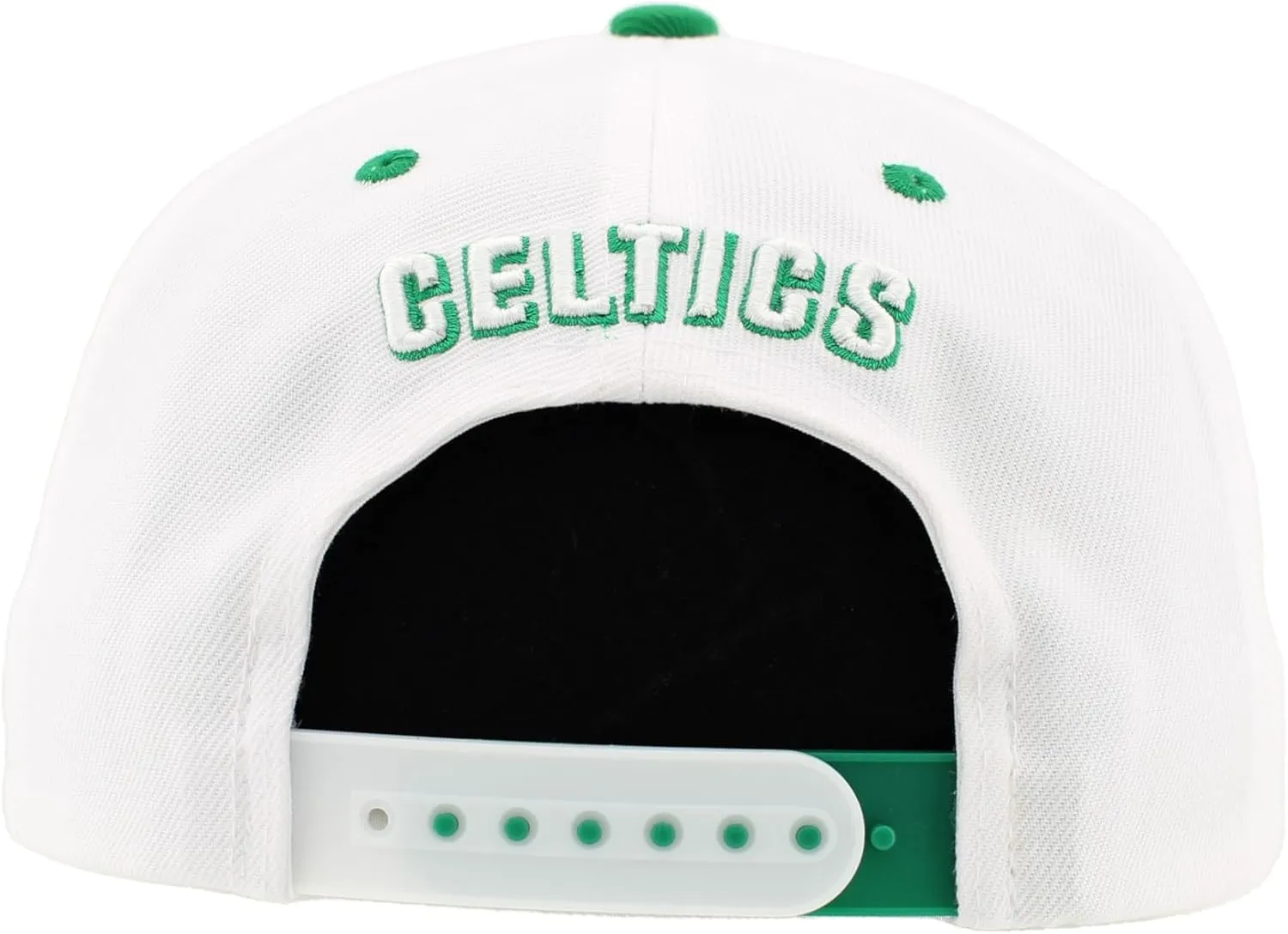 ZHATS NBA Officially Licensed Adjustable Snapback Hat Flat Bill Z11 Pop White
